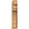 Ekena Millwork Merced Block Rough Sawn Outlooker, Western Red Cedar, 6"W x 16"D x 28"H OUT06X16X28MRC05RWR - alternate 3